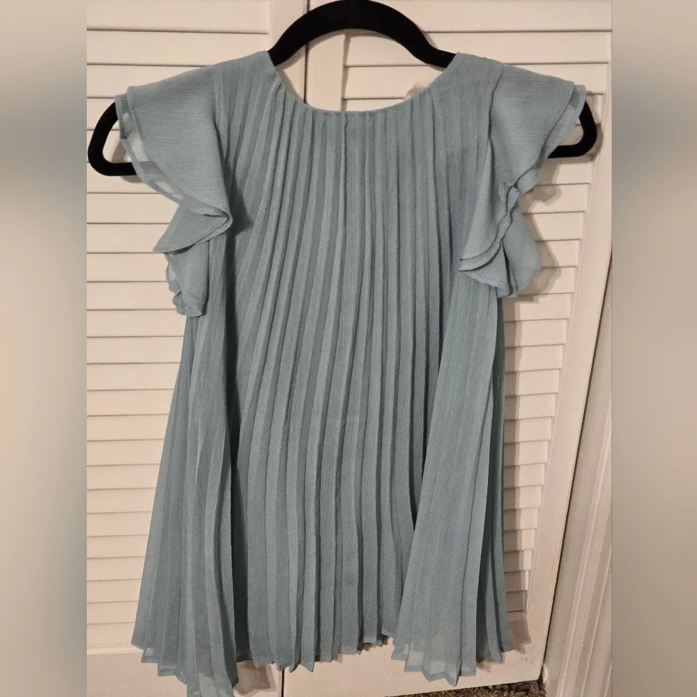 H&M Womens Off-the-Shoulder Pleated Top - Picture 1 of 4